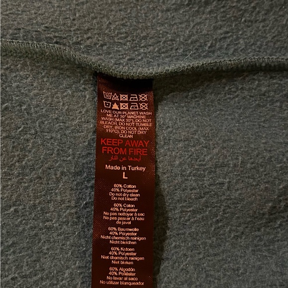 Boohoo Teal Baseball Graphic Sweatshirt - Picture 7 of 8